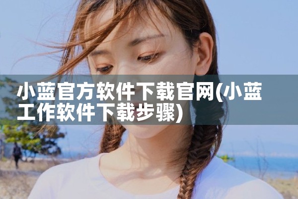 小蓝官方软件下载官网